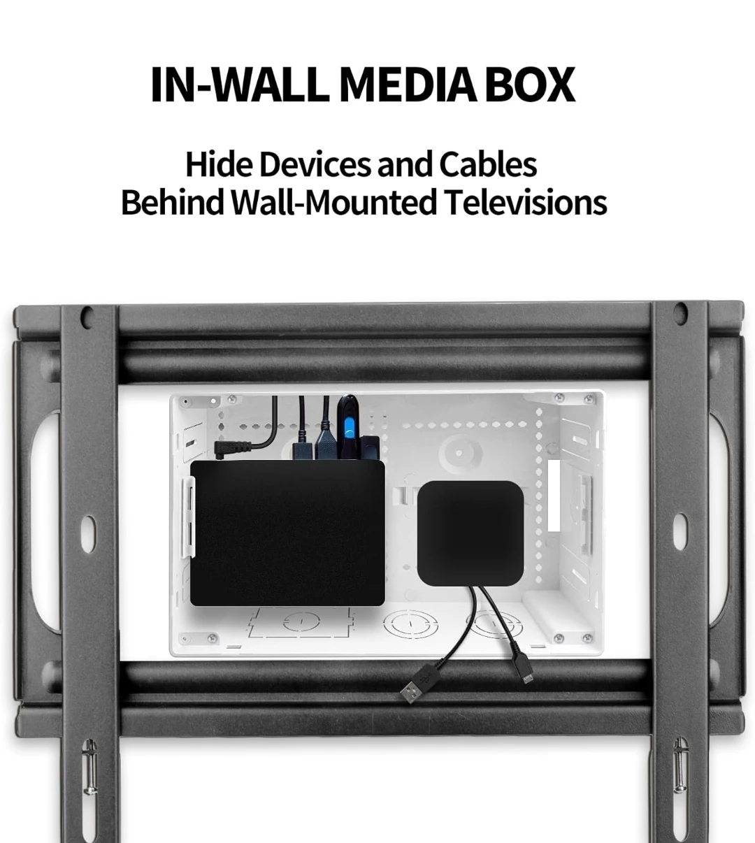 In-Wall TV Media Box Enclosure - photo 3