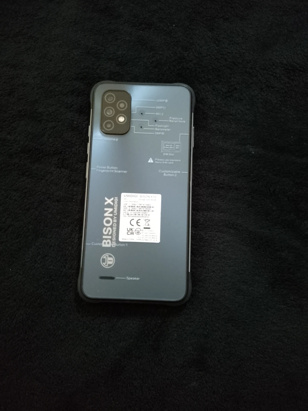 UMIDIGI BISON X Rugged Smartphone