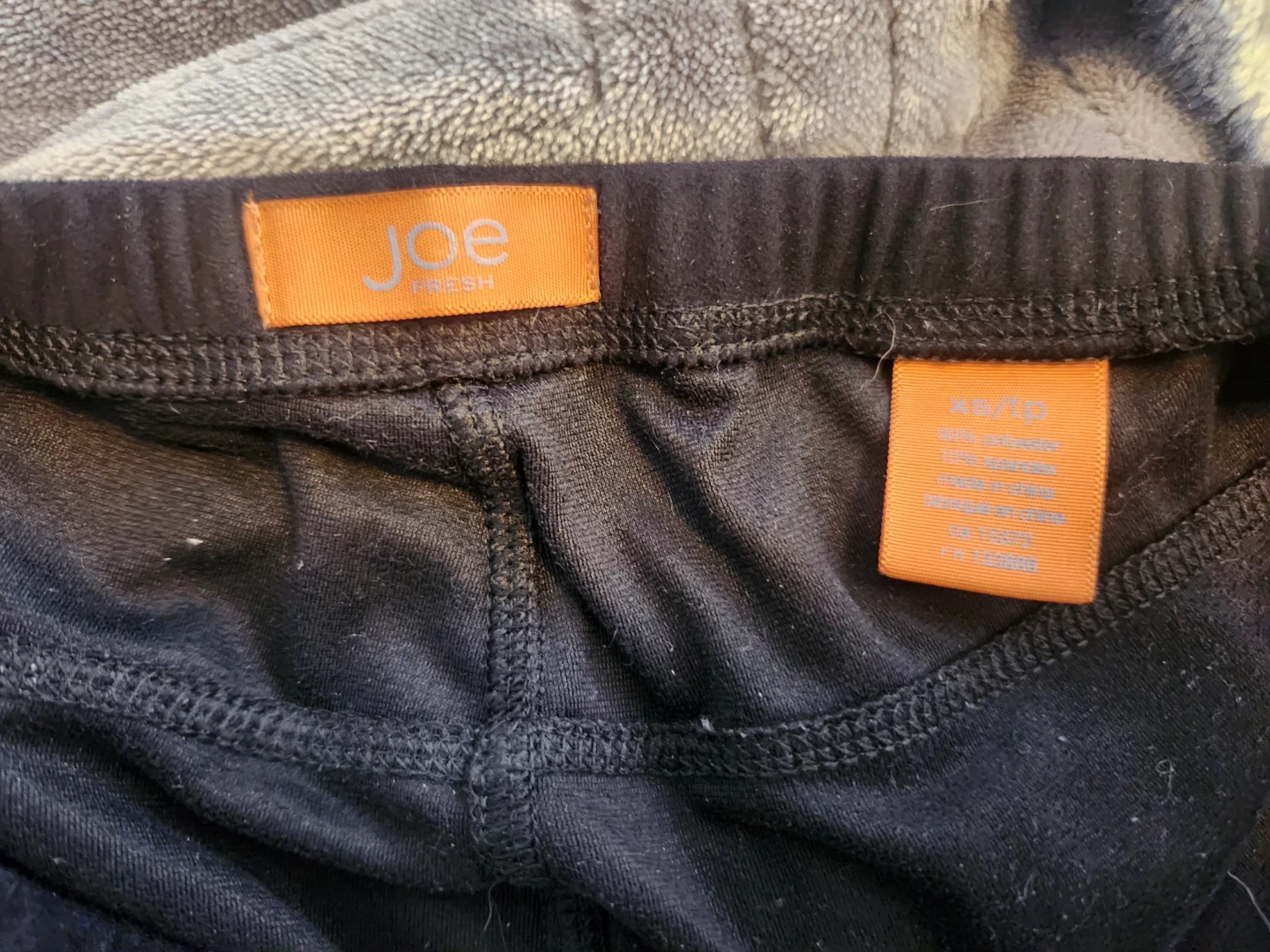Joe Fresh Black Faux Seude Leggings - photo 2