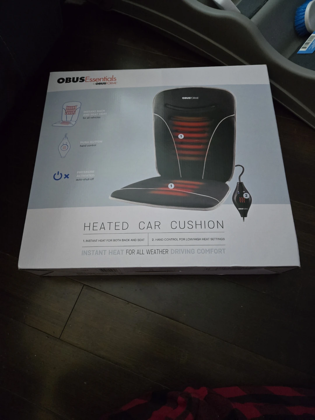 OBUSForme Heated Car Cushion