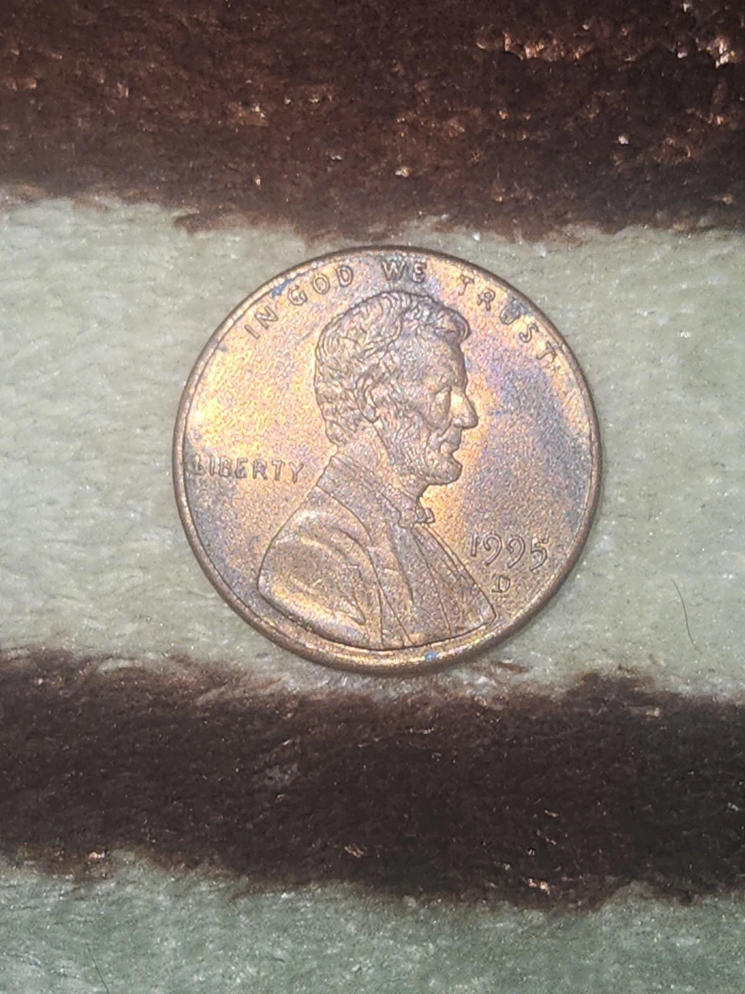 1995 D Lincoln Penny, Close 'AM', DDO, DDR Error