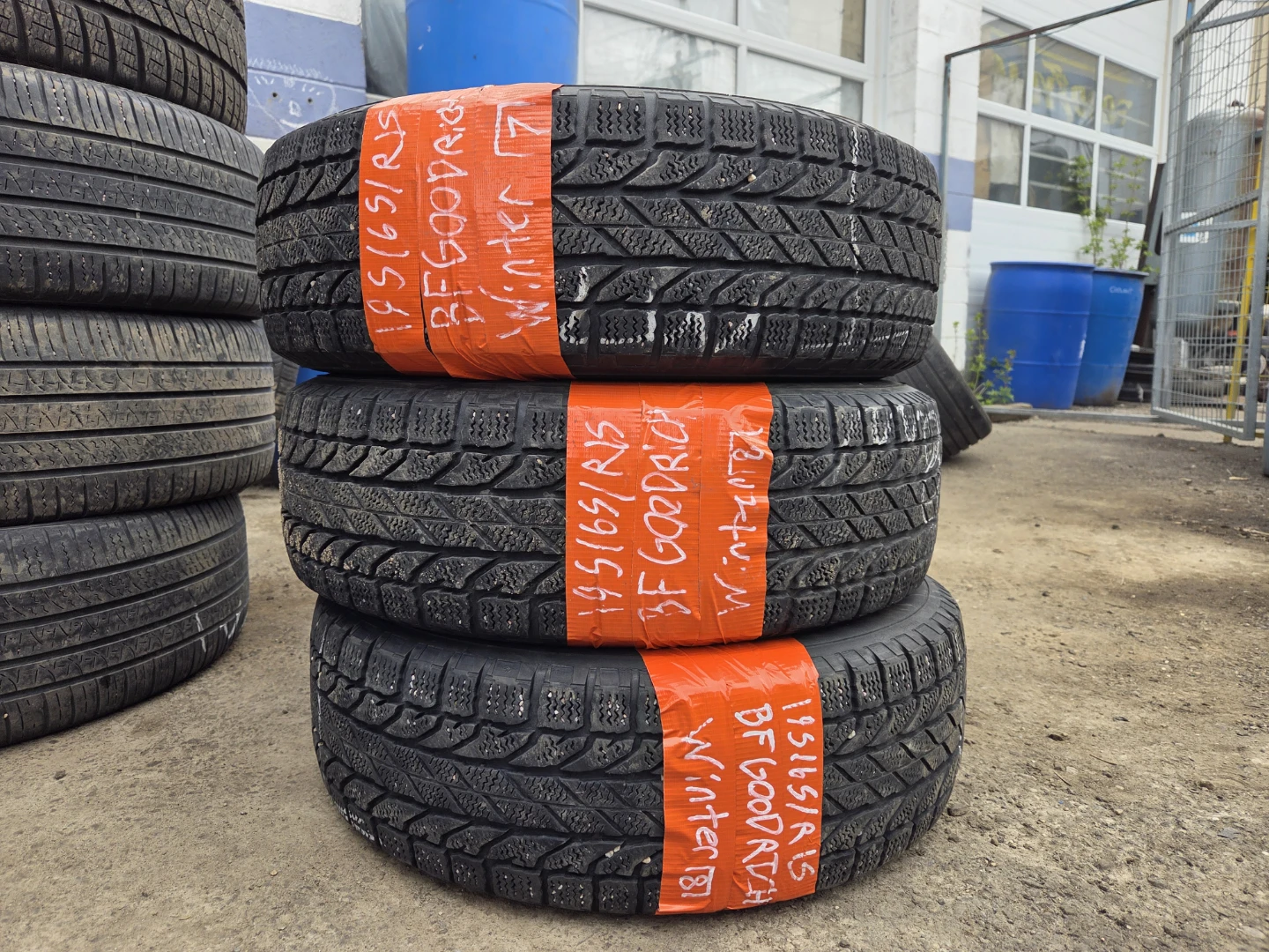 BF Goodrich Winter Tires 195/65R15 (Set of 3)