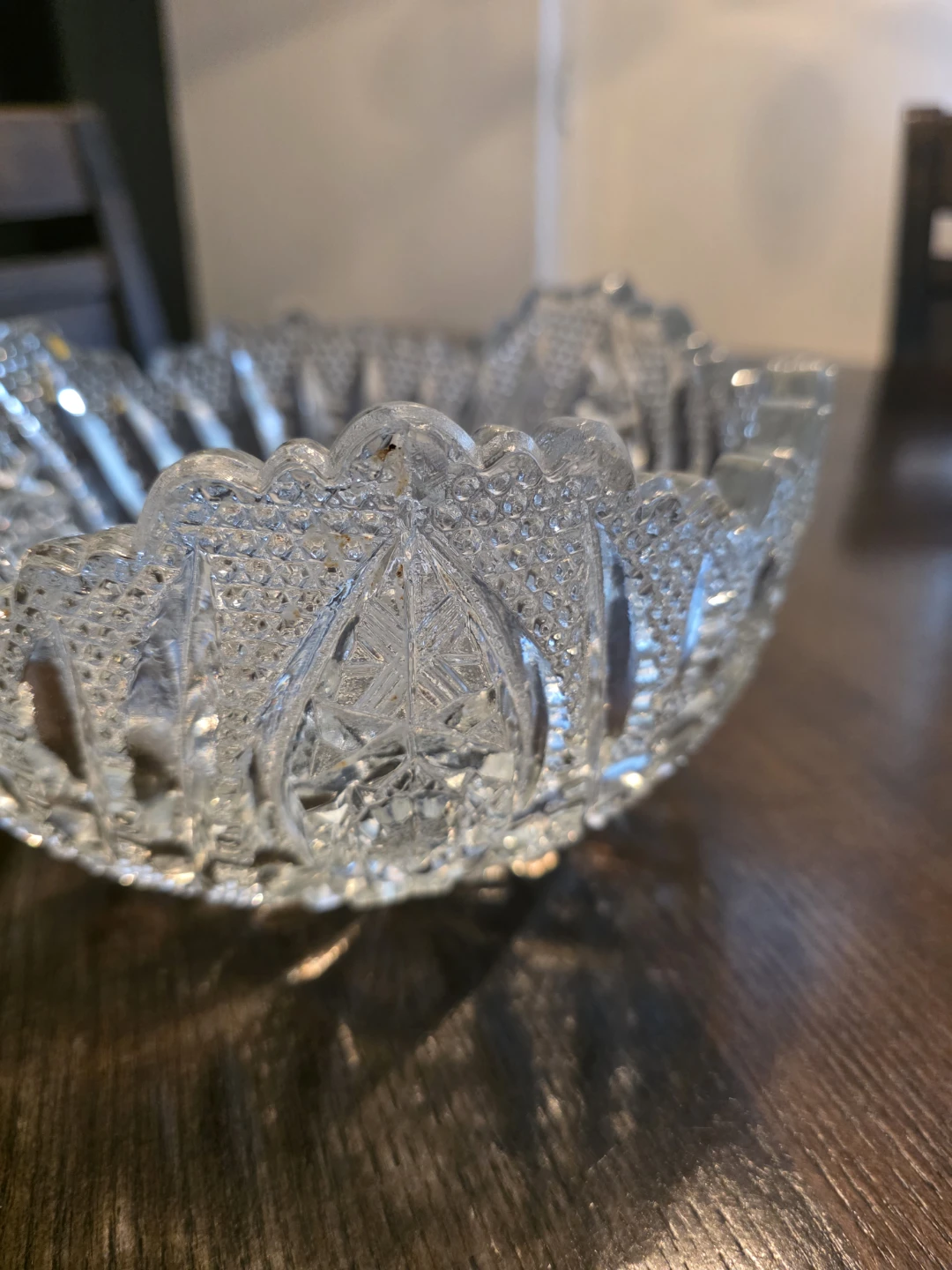 Vintage Imperial Cut Glass Bowl - photo 2
