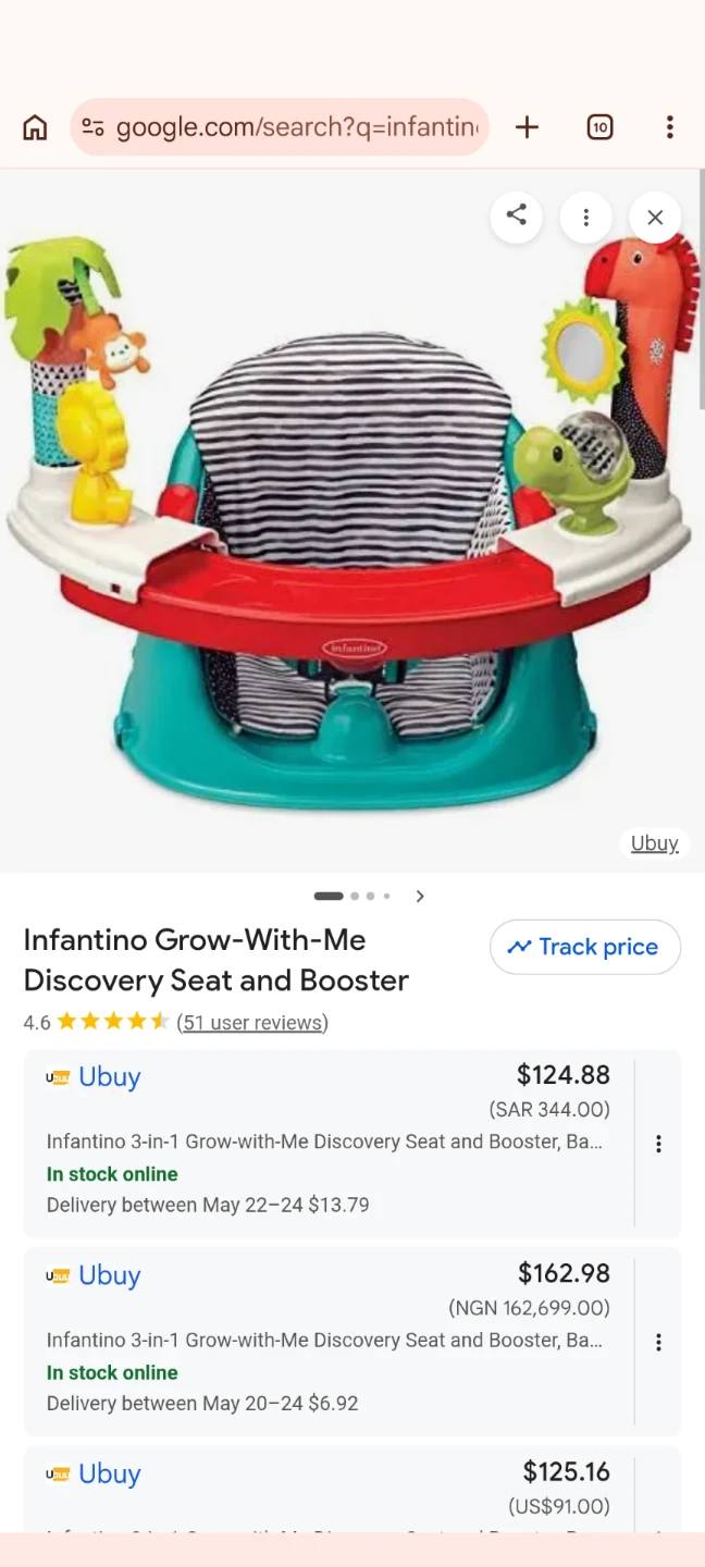 Infantino Grow-With-Me Discovery Seat and Booster - photo 2