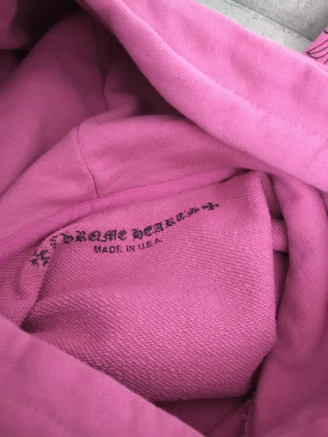 Chrome Hearts Pink Hoodie - photo 2