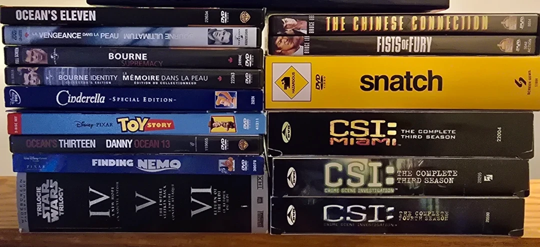 Assorted DVD Movie and TV Series Collection