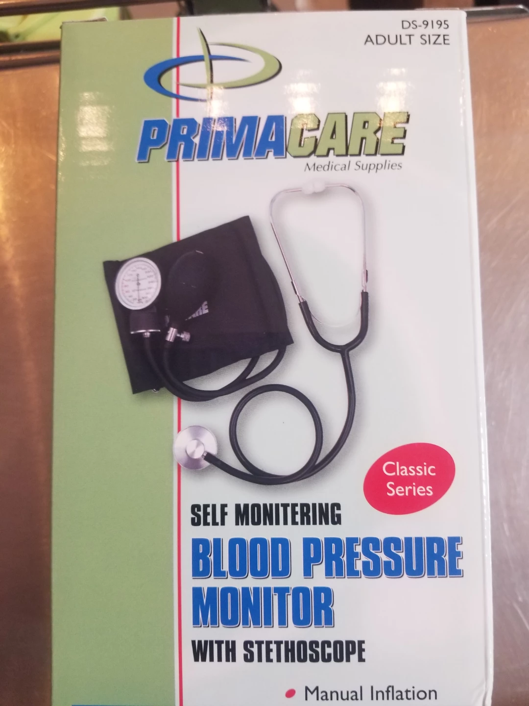 Self Monitoring Blood Pressure, with Stethoscope