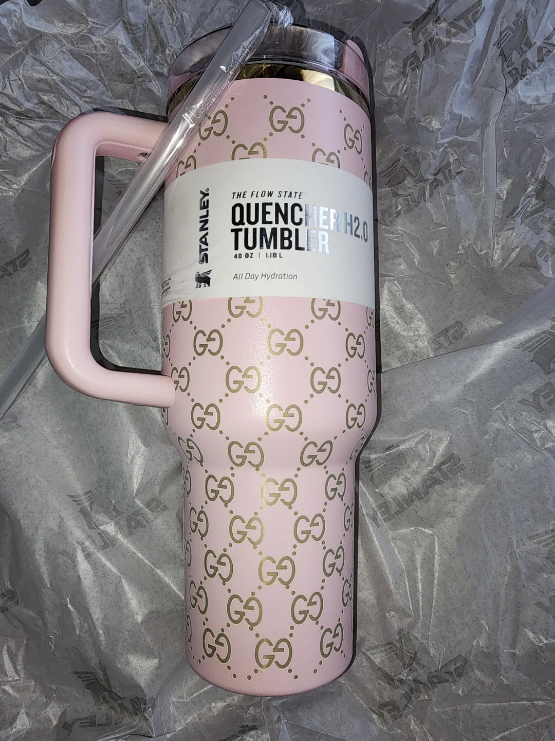 LV, Gucci and Chanel Stanley Quencher Tumbler 40 oz - photo 3