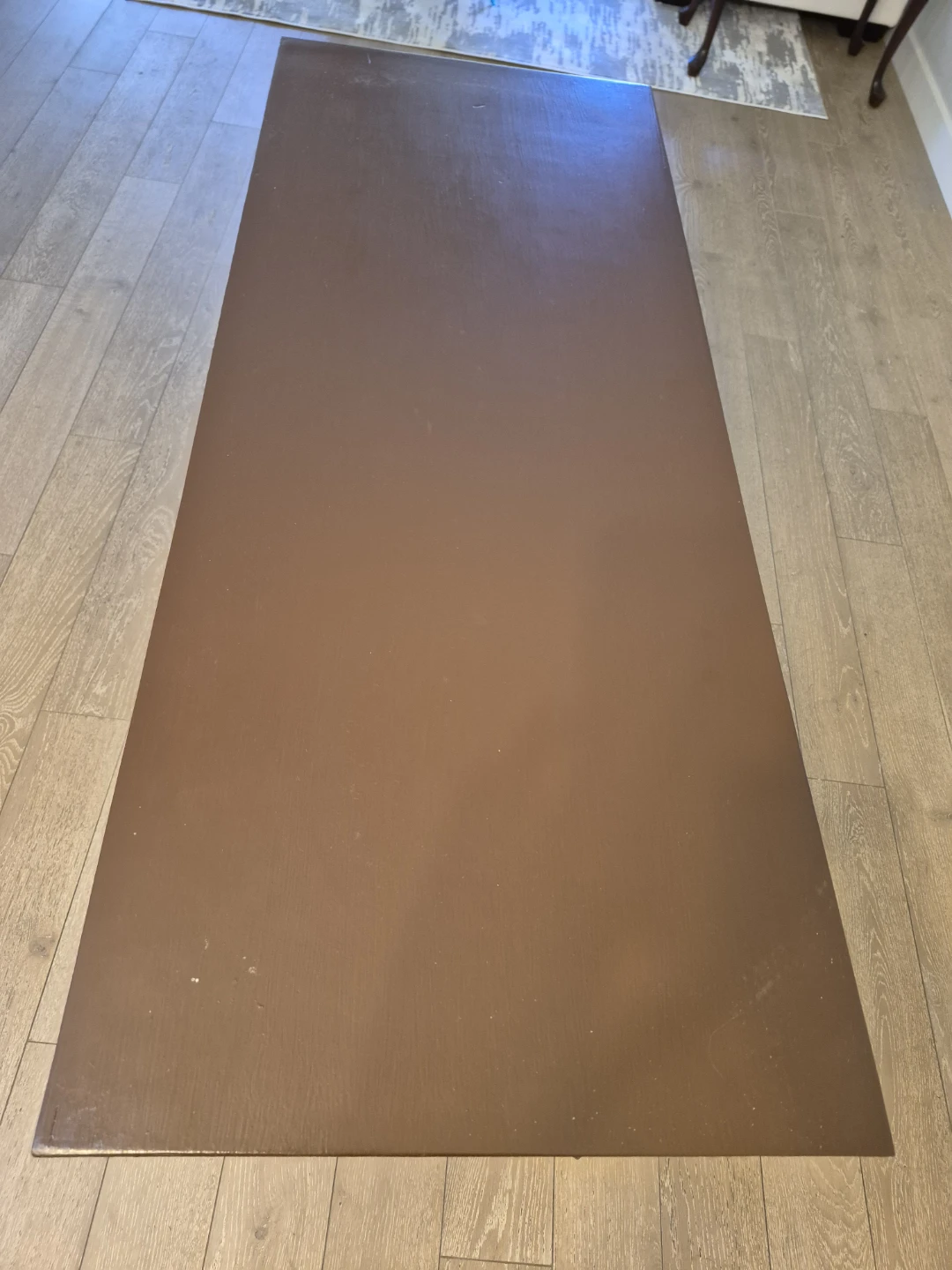 Wooden Console Table with Shelf - photo 3