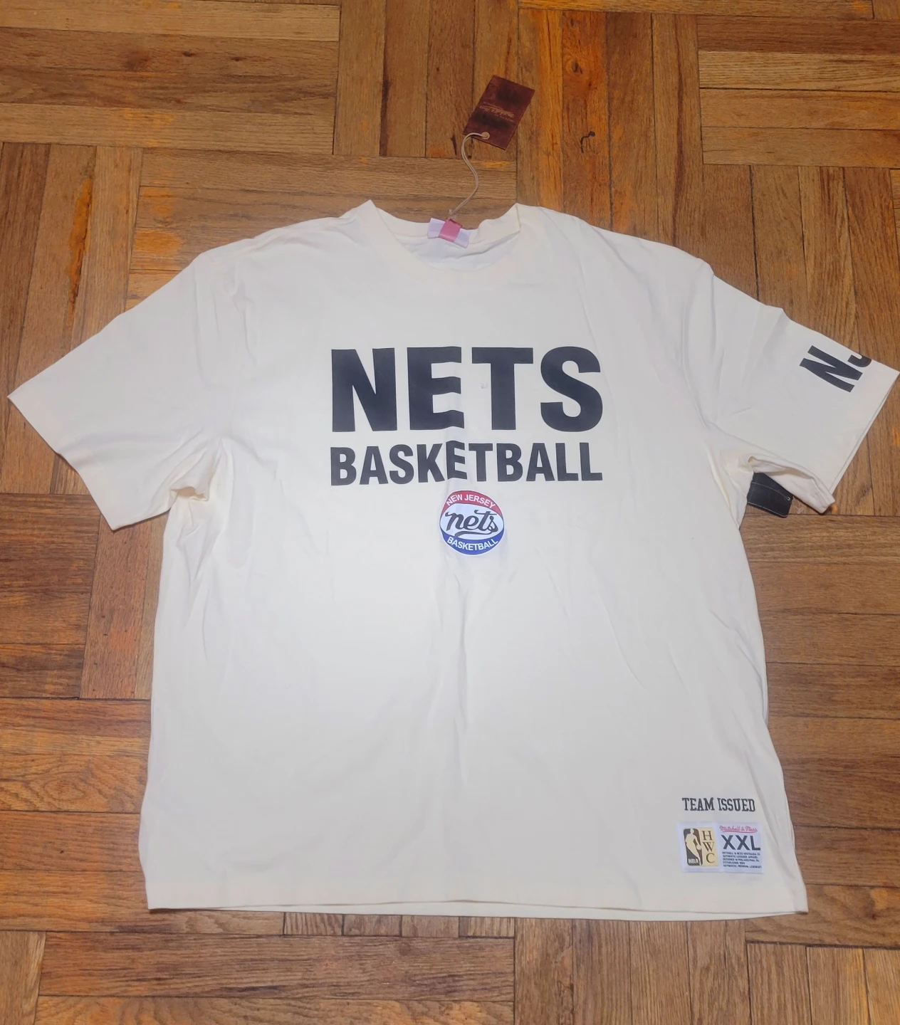 Mitchell & Ness New Jersey Nets Basketball T-Shirt XXL