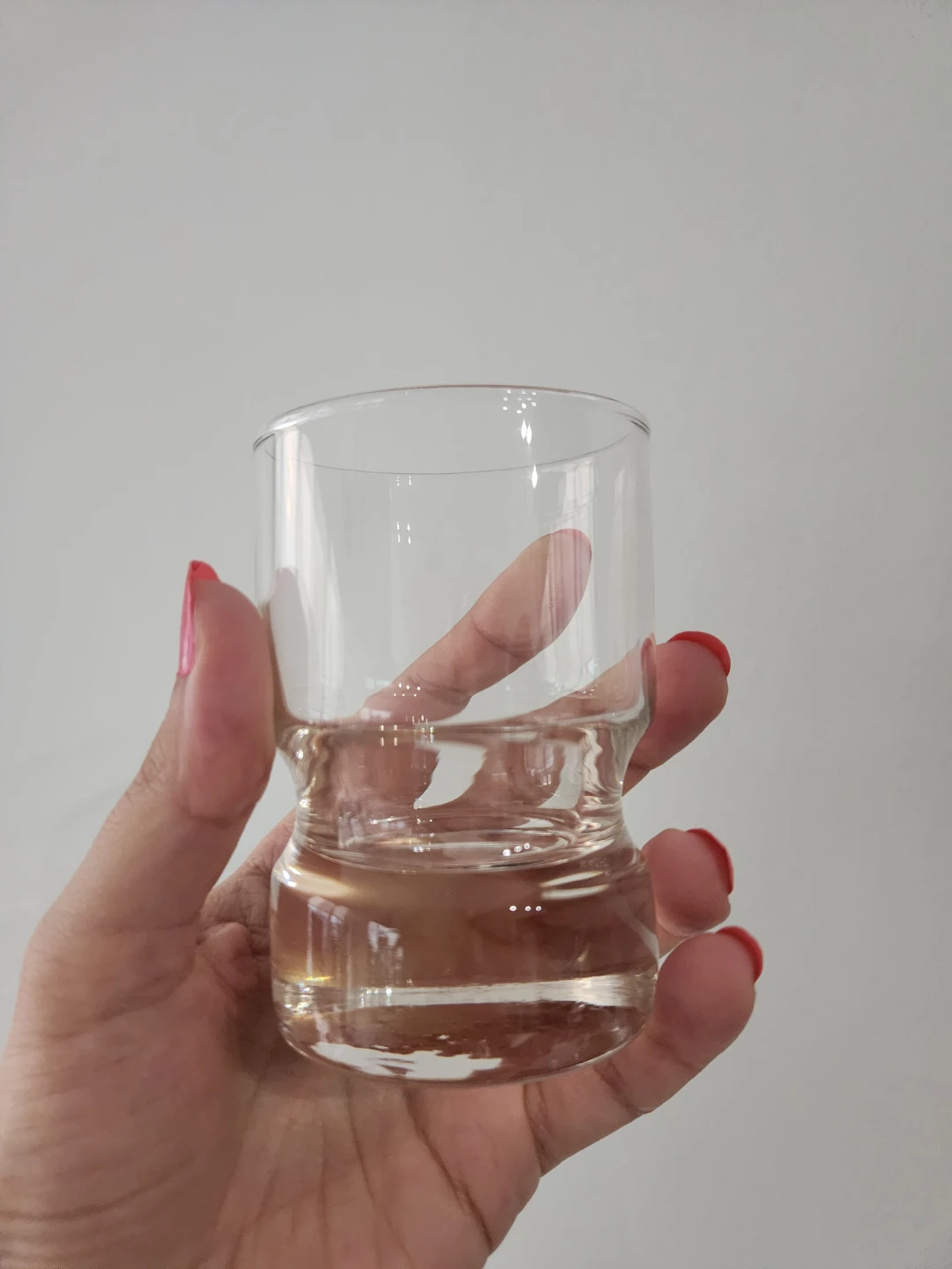 Set of 5 Clear  Glasses