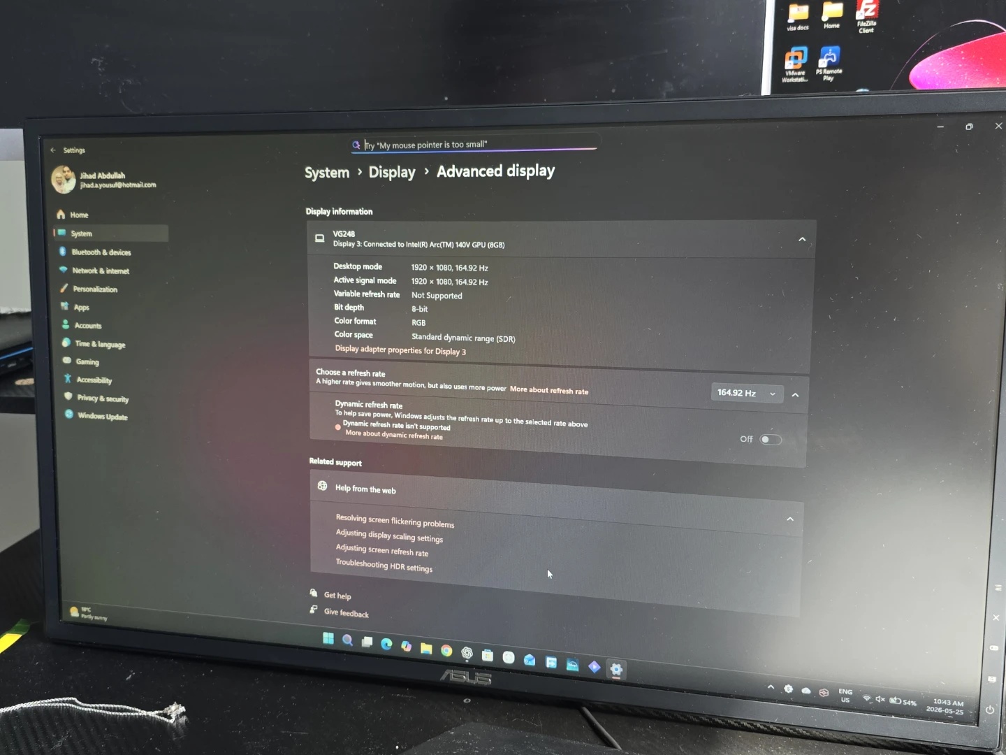 ASUS VG248QG gaming monitor - photo 5