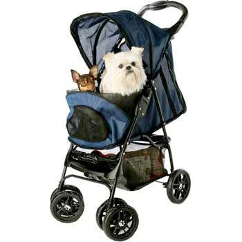 Blue Pet Stroller for Small Dogs