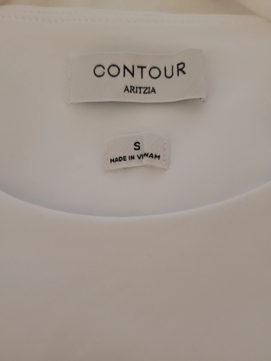 Aritzia Contour T-shirt - White - Size S - photo 2