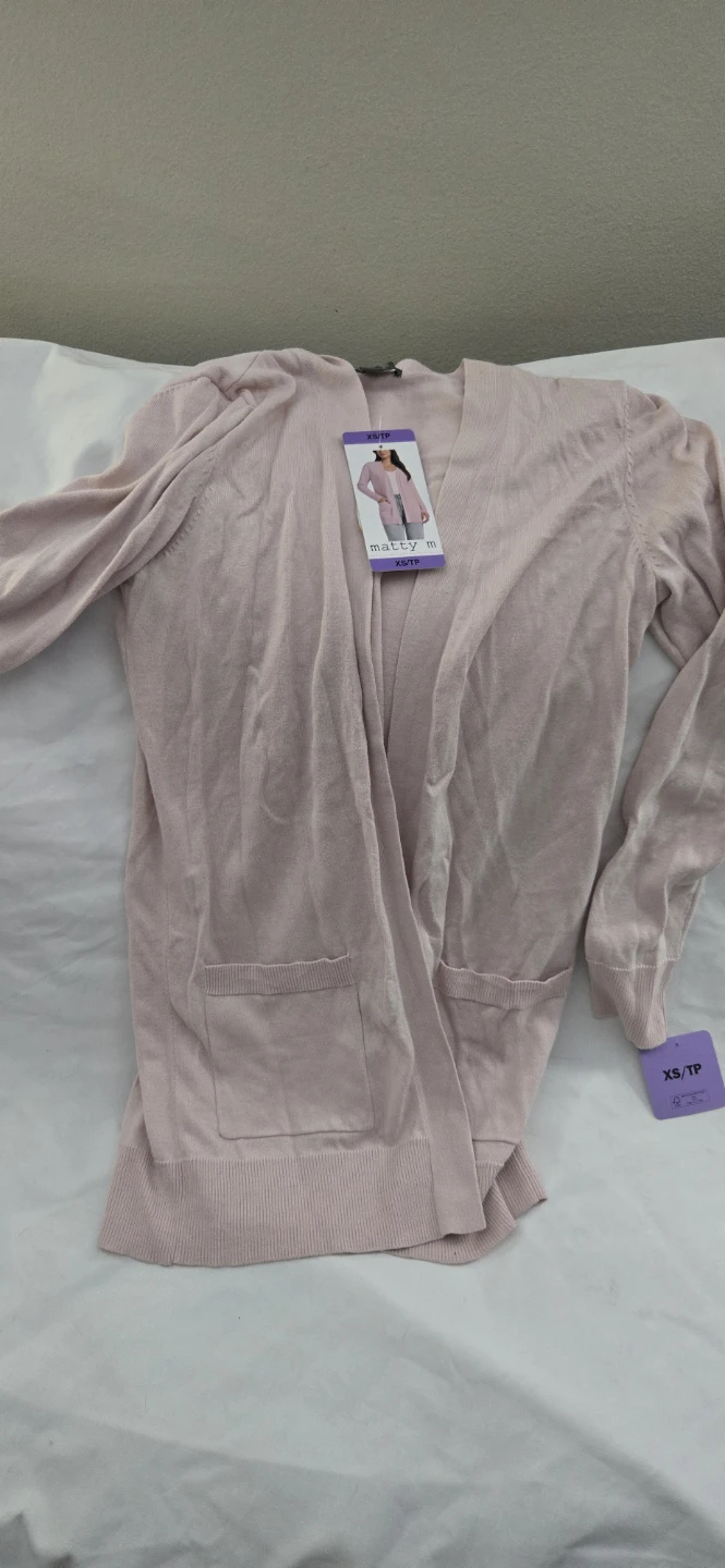 Matty M Pink Cardigan - XS/TP