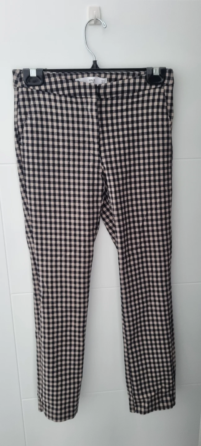 MNG Basics Checked Trousers - Size 4 US / 36 EUR - photo 2