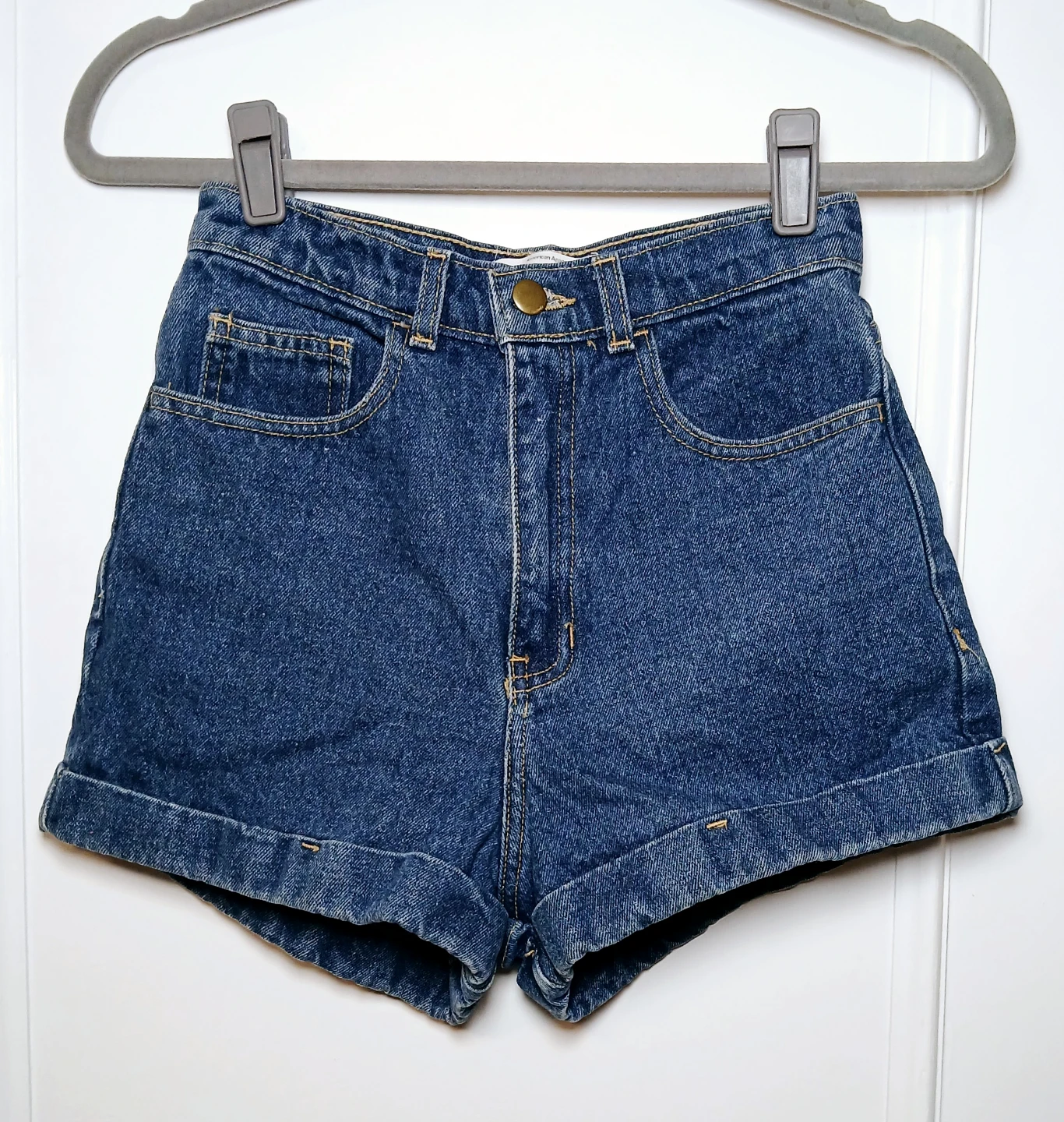 Women XS Denim Shorts American Apparel