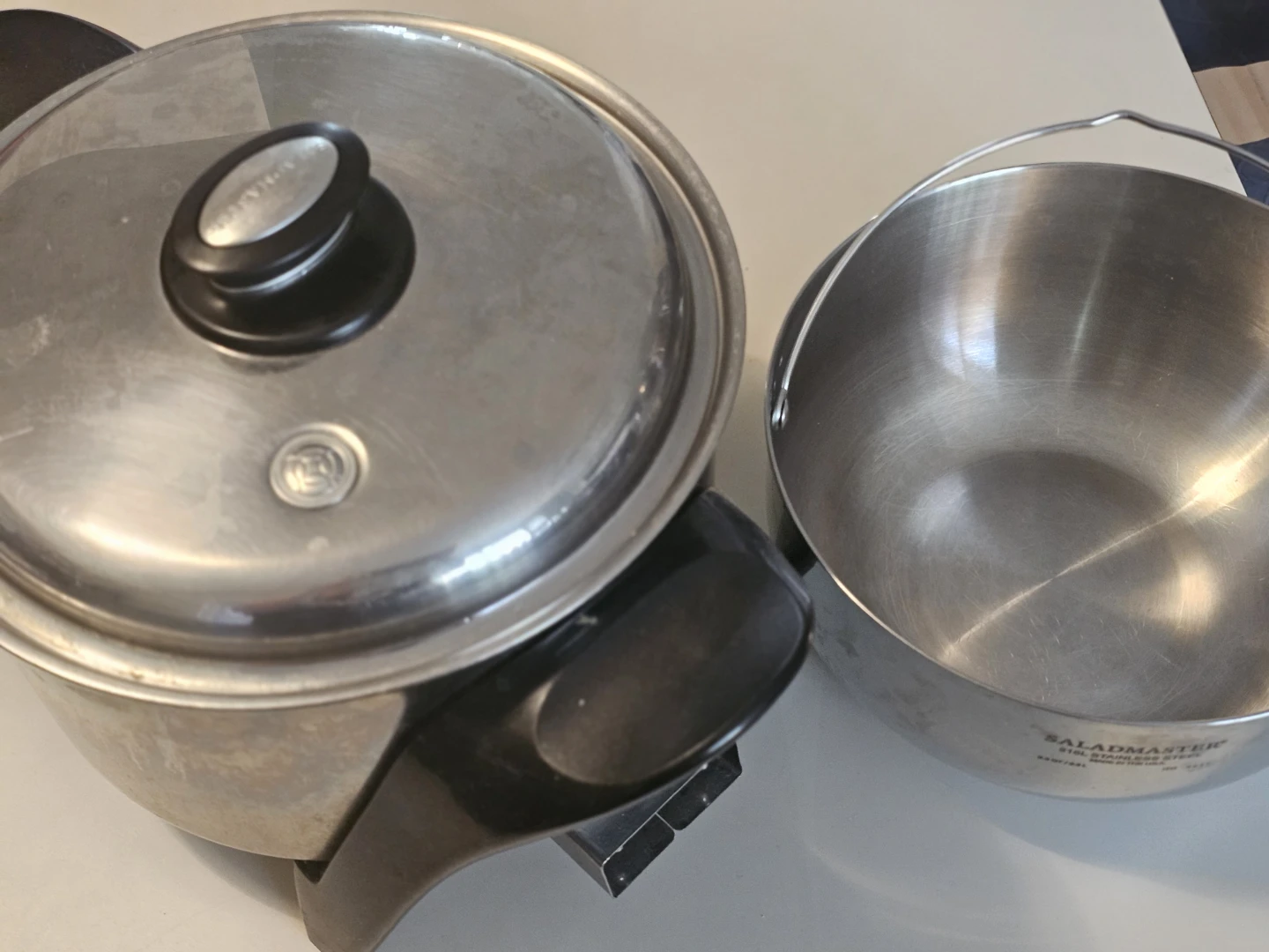 Saladmaster Electric Skillet 3.5 Qt Stainless Steel
