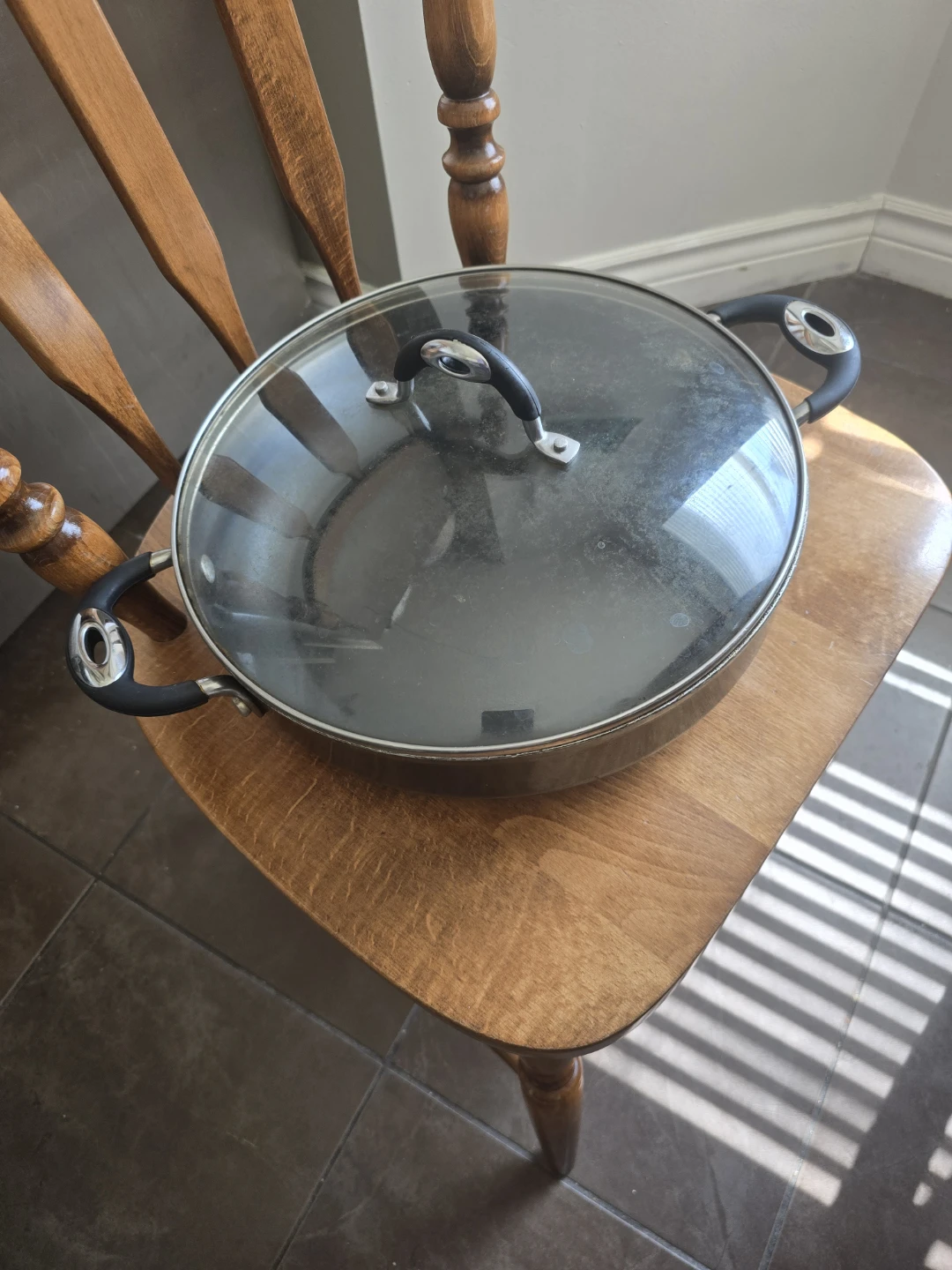 Bialetti Covered Sauté Pan