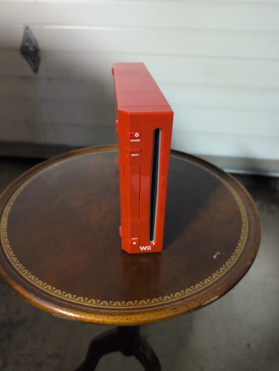 Red Mario Edition Nintendo Wii Console - Software reset required