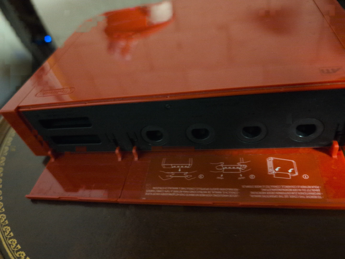 Red Mario Edition Nintendo Wii Console - Software reset required - photo 3