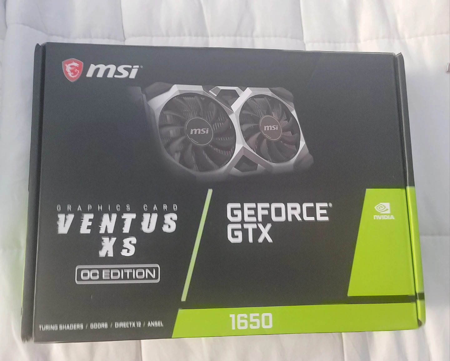 MSI GeForce GTX 1650 Ventus XS OC Edition 4GB GDDR6