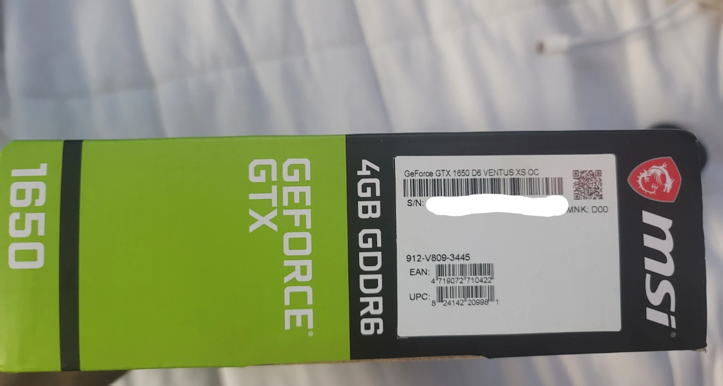 MSI GeForce GTX 1650 Ventus XS OC Edition 4GB GDDR6 - photo 3