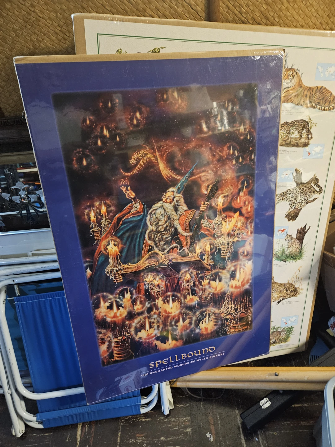 Spellbound The Enchanted Worlds of Myles Pinkney Art Poster - photo 3