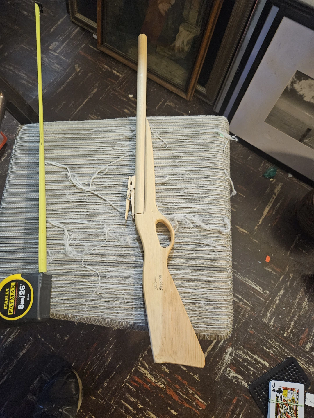 Handmade Wooden Toy Rifle - photo 3