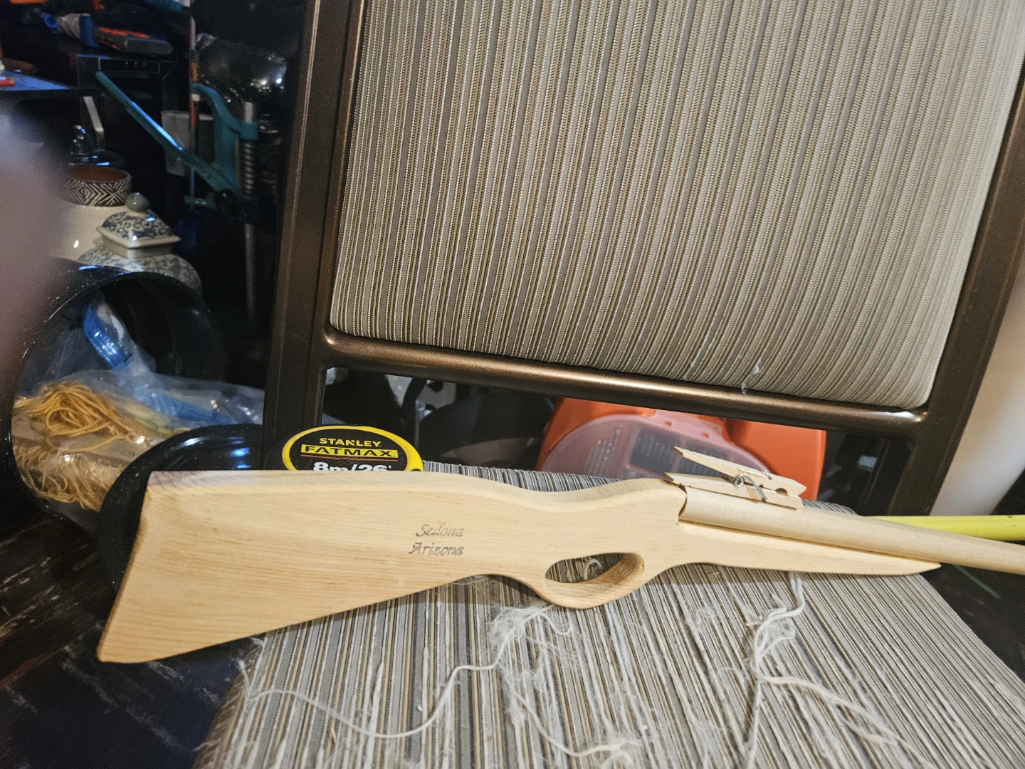 Handmade Wooden Toy Rifle - photo 5