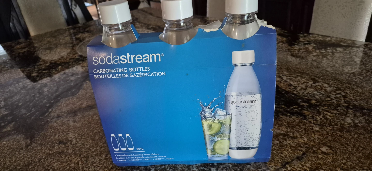 SodaStream Carbonating Bottles - 3 x 1L - photo 2