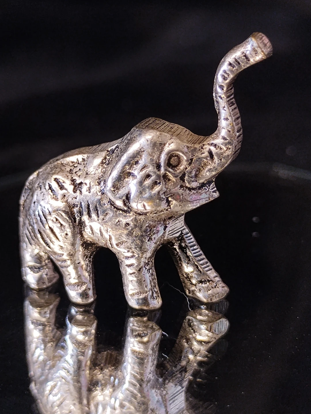 Pewter Elephant Figurine - photo 2