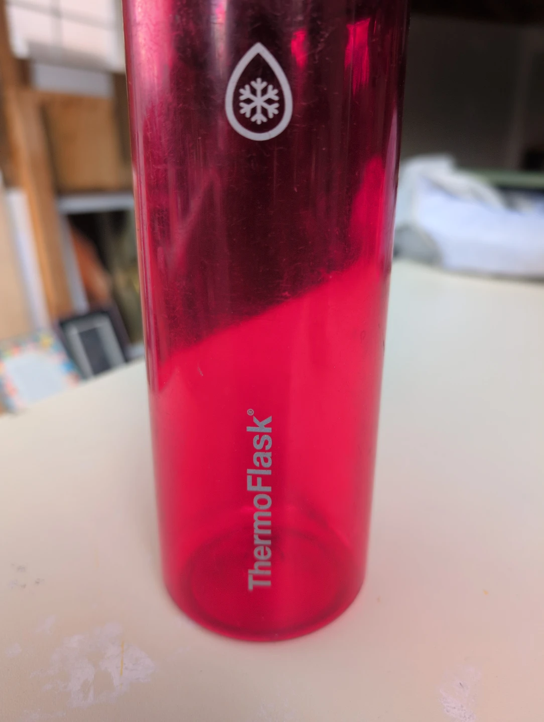 ThermoFlask Red Water Bottle - photo 3