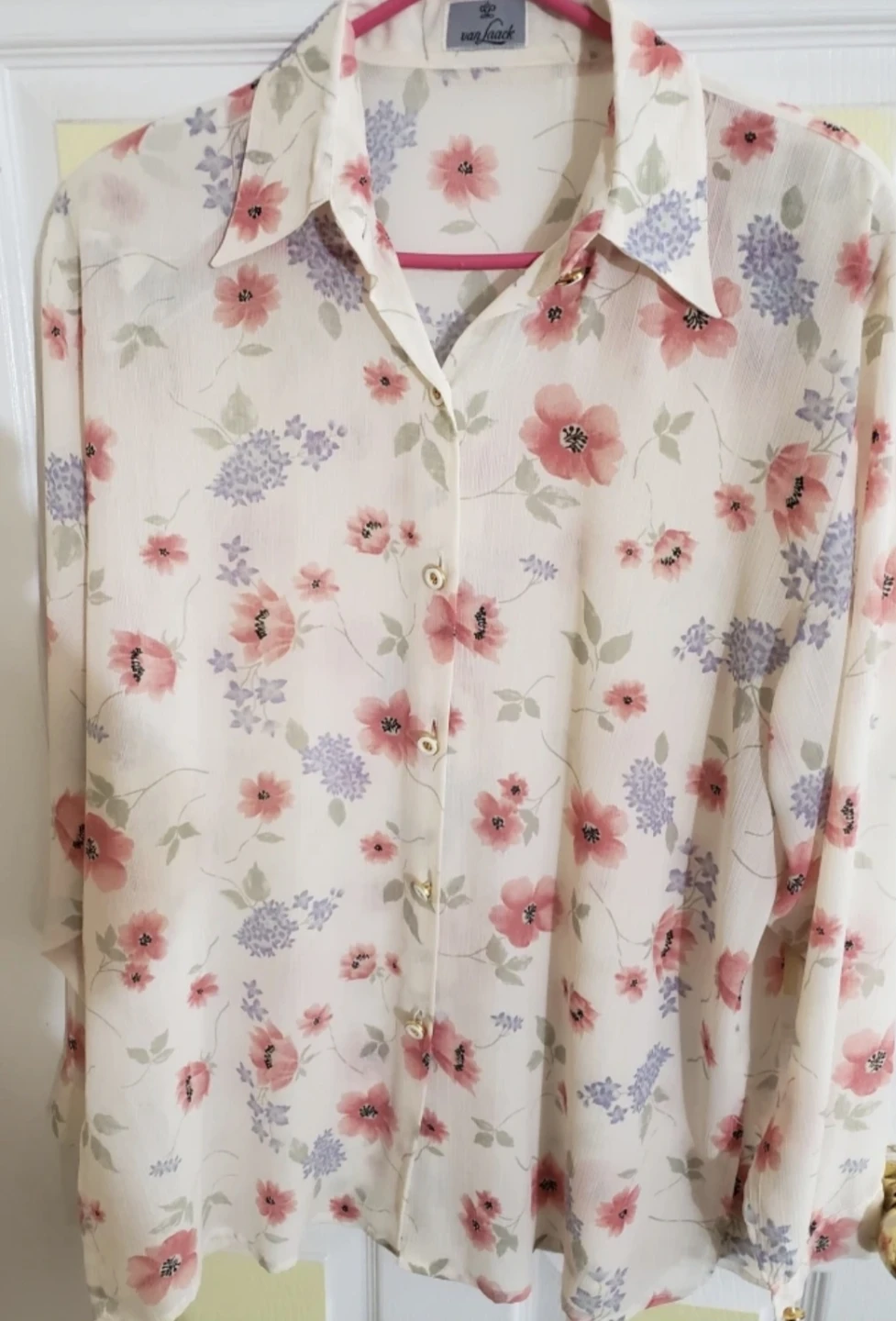 Everlast Women's Floral Button size 14-Up Shirt - photo 3