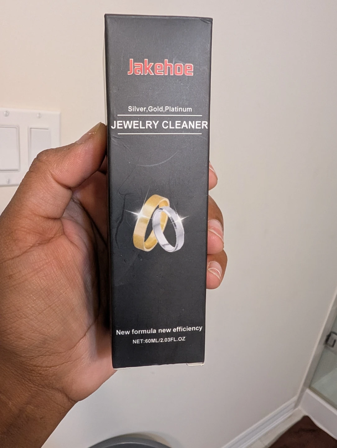 Jakehoe Jewelry Cleaner for Silver, Gold, Platinum - 60ML