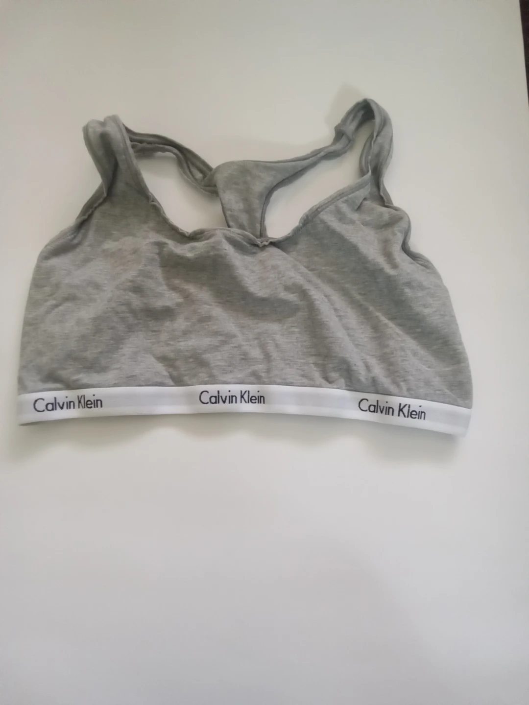 Calvin Klein Grey Sports Bra L/G