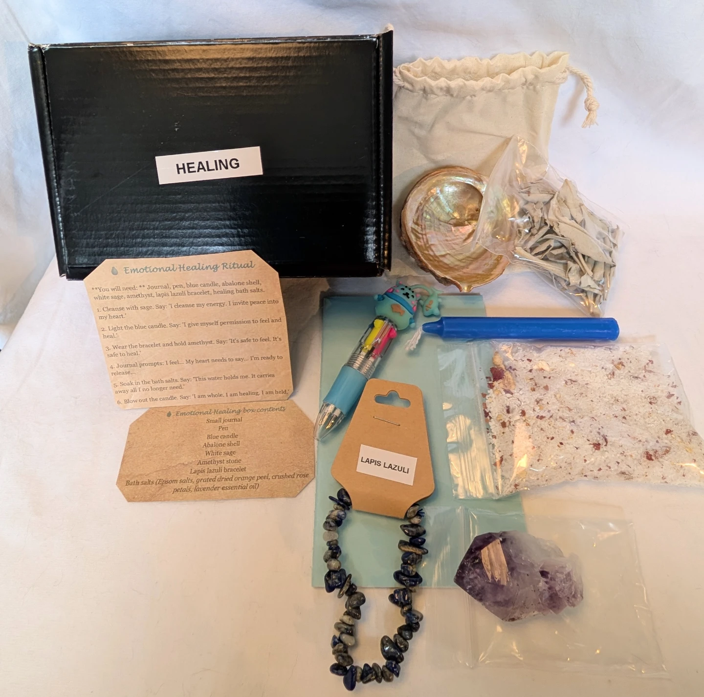 Emotional Healing Ritual Kit