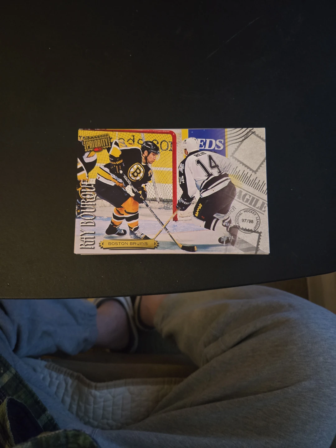 Ray Bourque 1997-98 Donruss Priority Hockey Card