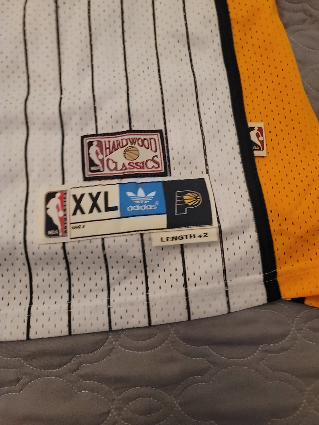 Adidas Hardwood Classics Reggie Miller Indiana Pacers Jersey XXL - photo 3