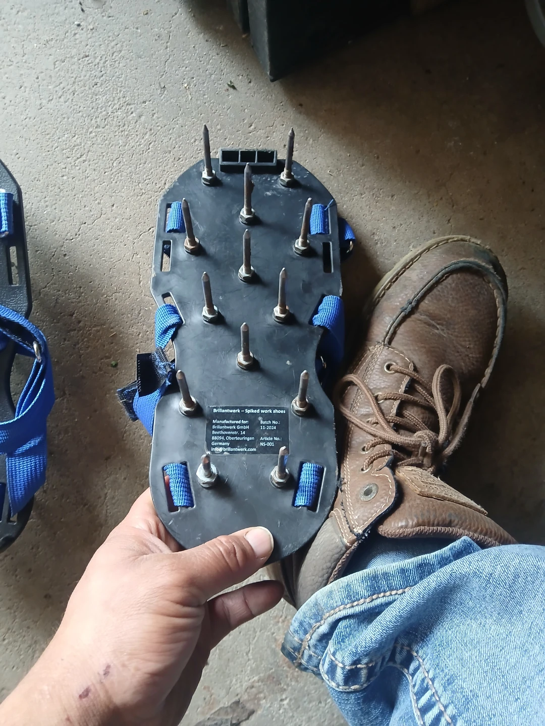 Brilliantwerk Spiked Work Shoes - photo 2
