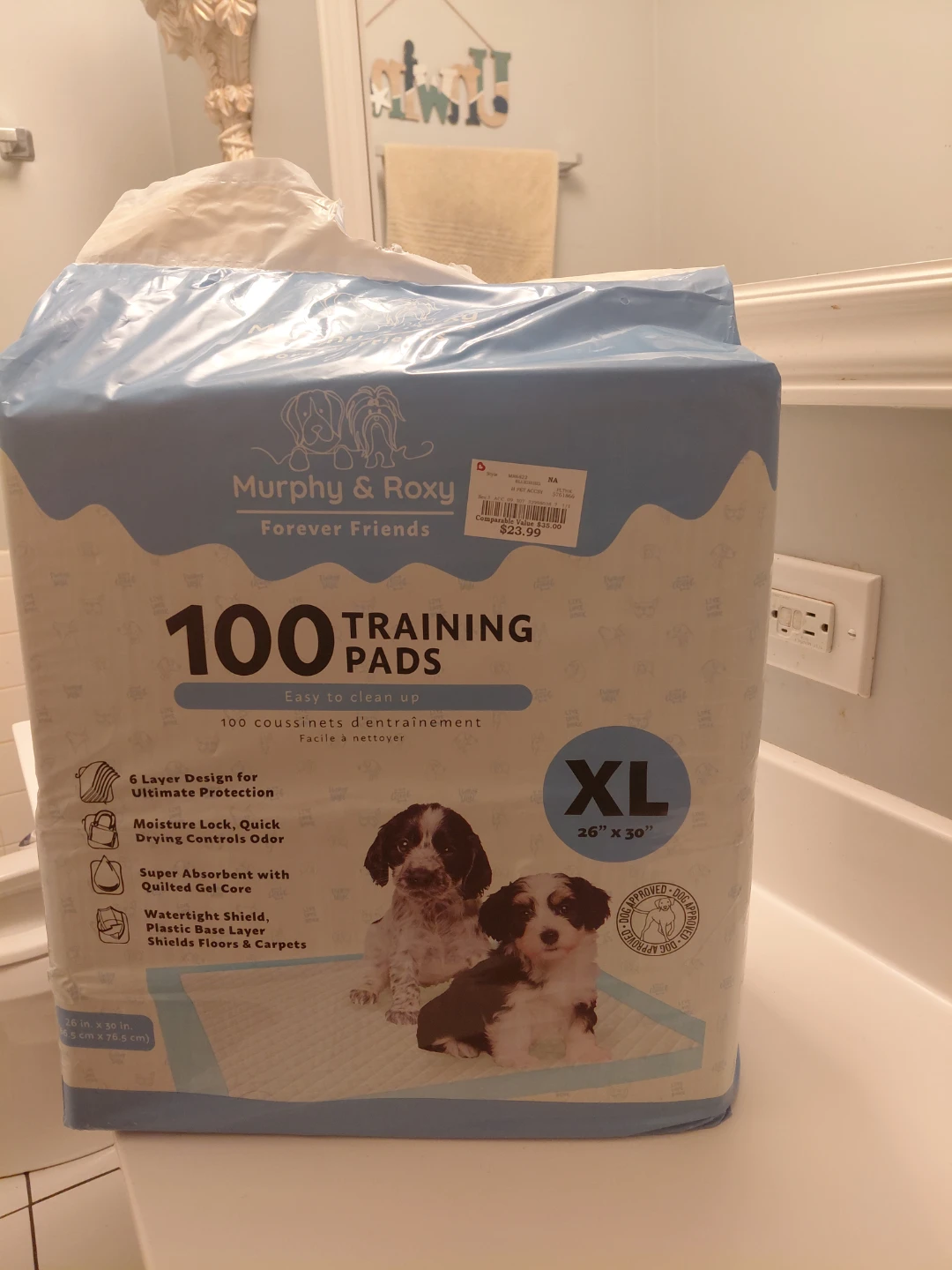 Murphy & Roxy XL Training Pads (100 count)