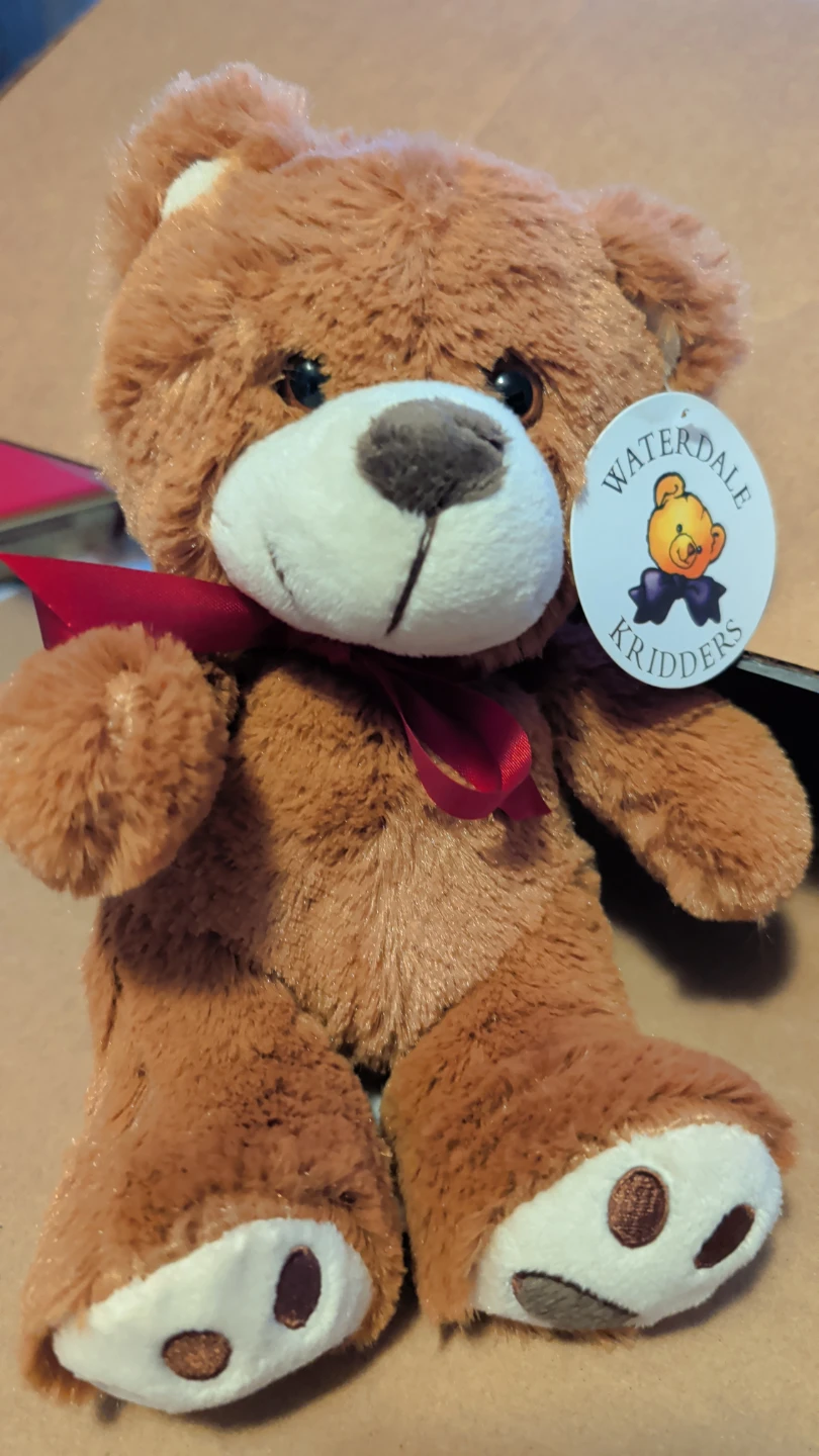 Waterdale Kridders Plush Teddy Bear