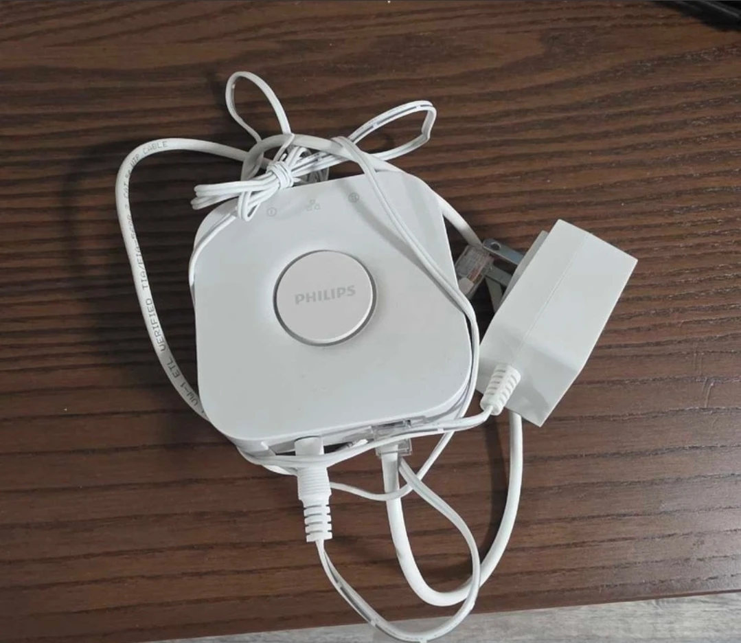 Philips Hue Bridge with Power Adapter and Ethernet Cable