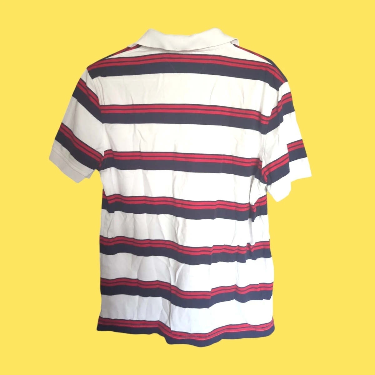 Tommy Hilfiger Striped Polo Shirt - Men's Size Medium - photo 2