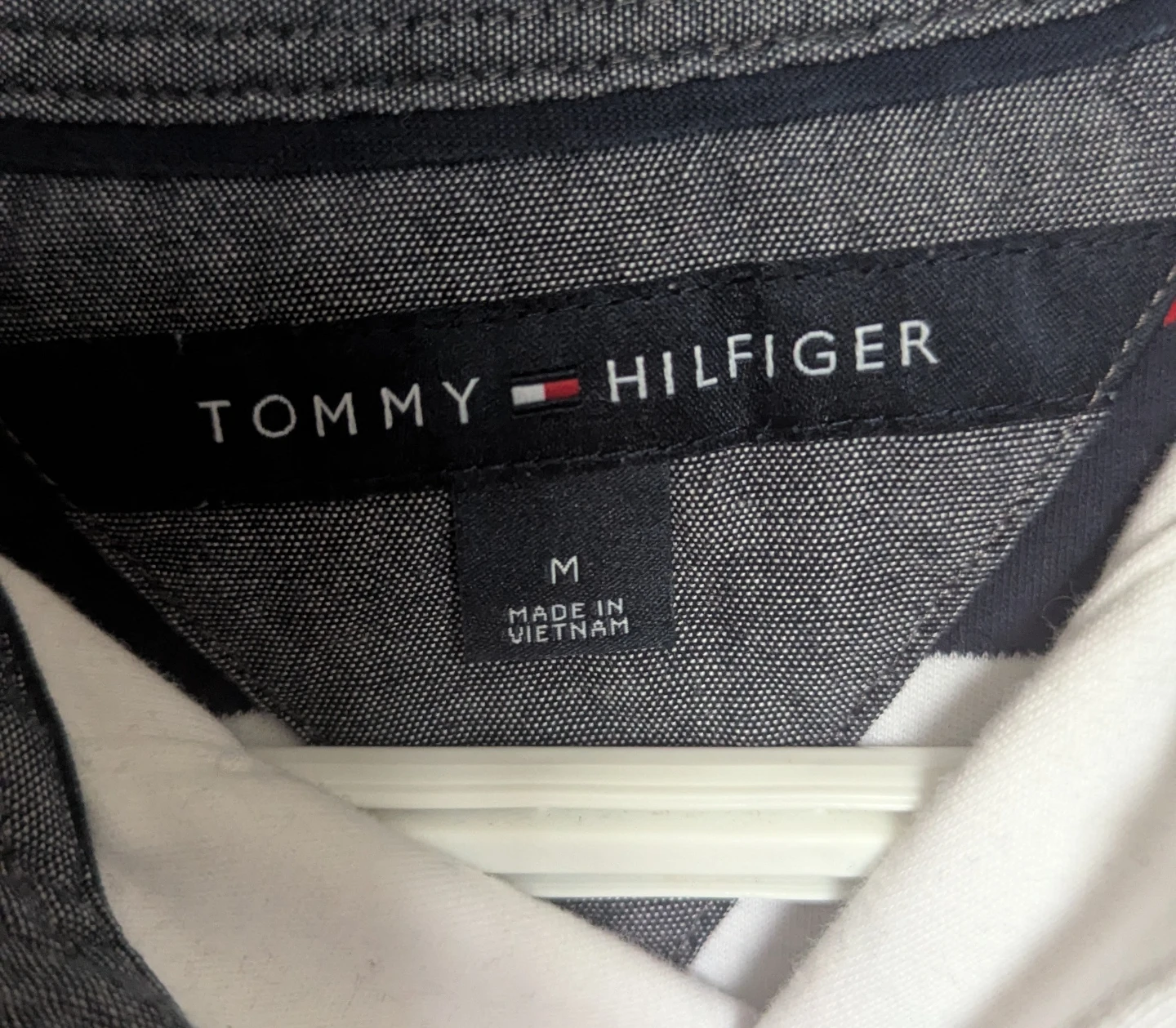 Tommy Hilfiger Striped Polo Shirt - Men's Size Medium - photo 3