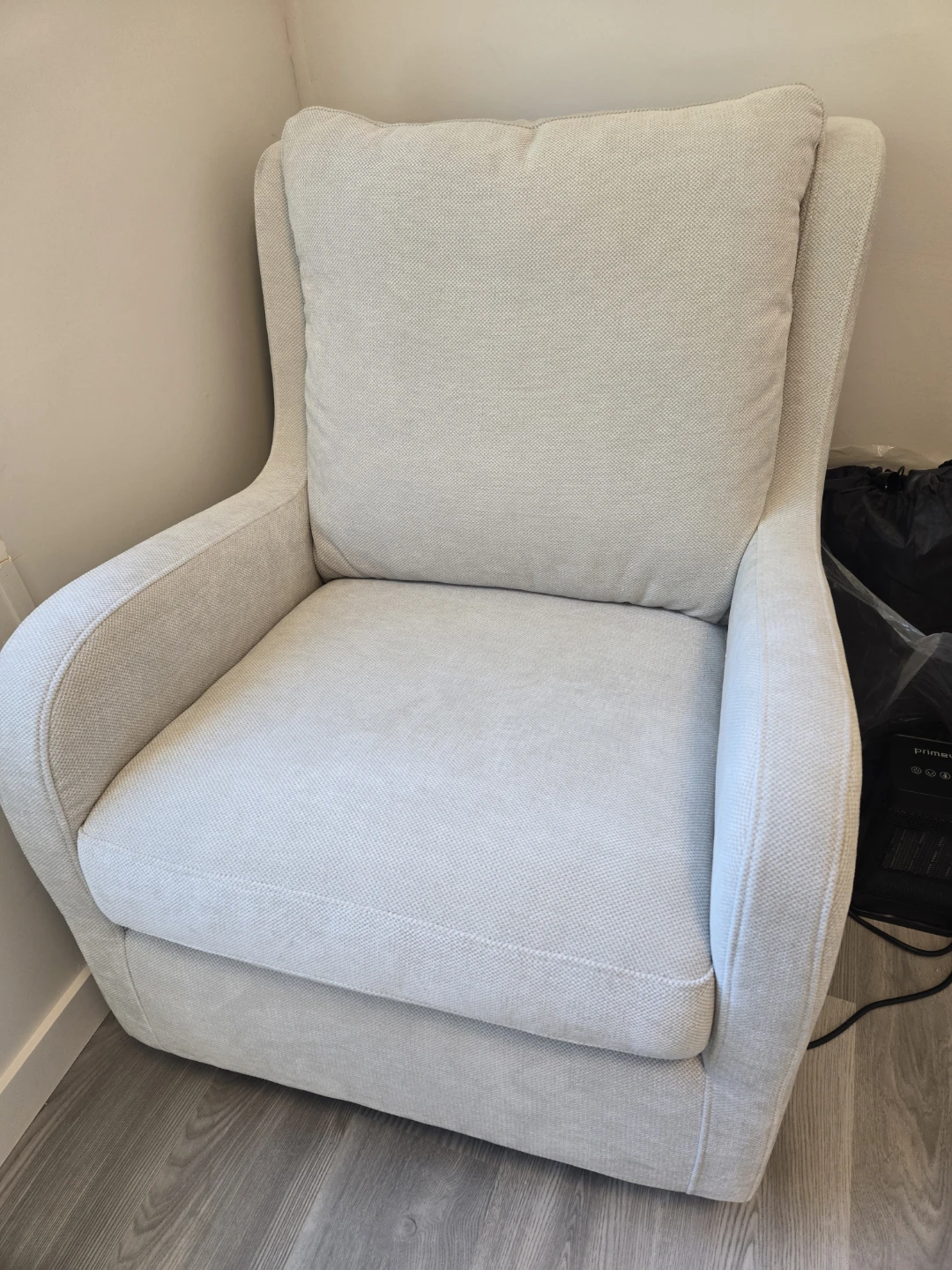 Glider, swivel, rocking chair