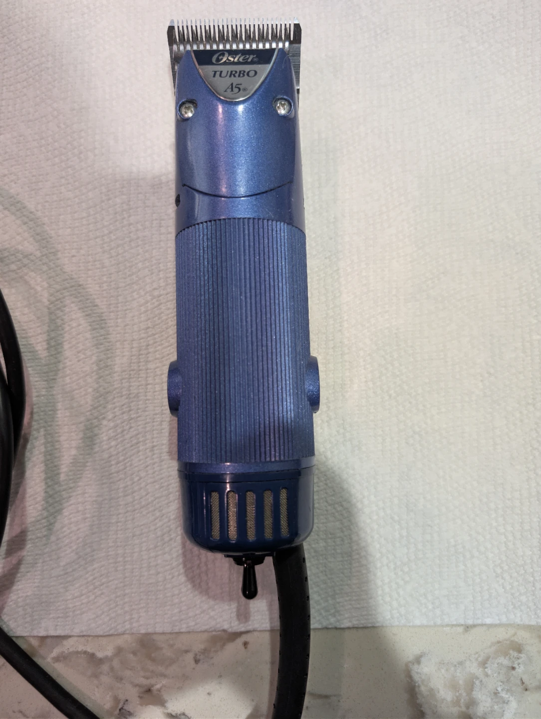 Oster Turbo A5 Pet Clipper with Andis Size 5 Blade