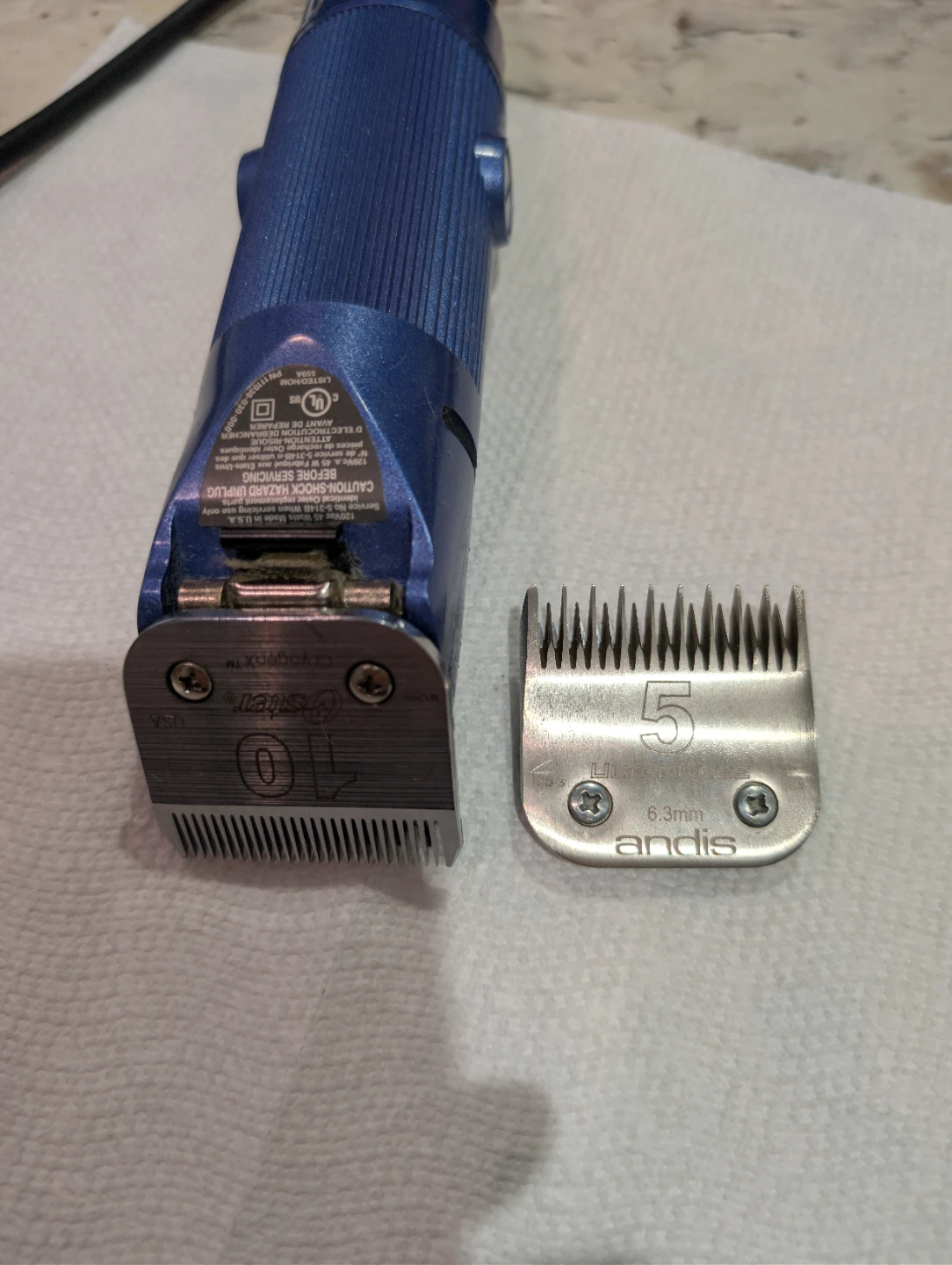 Oster Turbo A5 Pet Clipper with Andis Size 5 Blade - photo 4