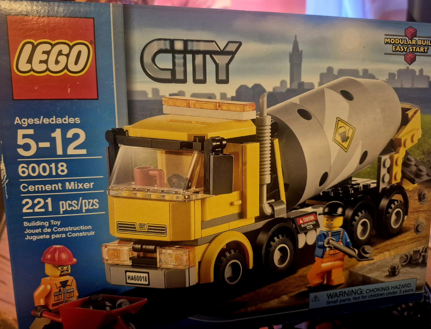 Lego - Cement Mixer - 60018 (Retired) - BNIB
