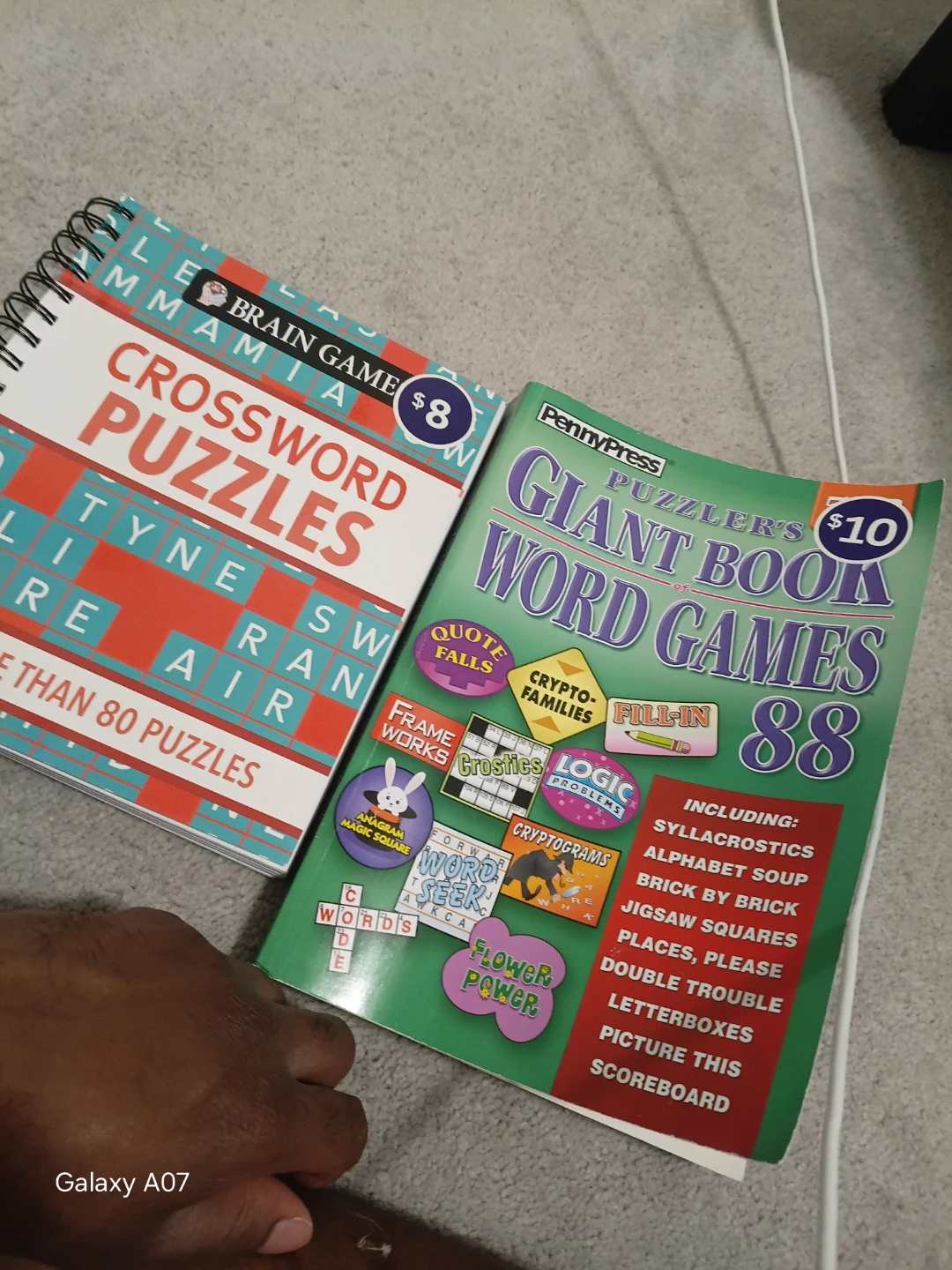 Giant Book of Word Games & Crossword Puzzles